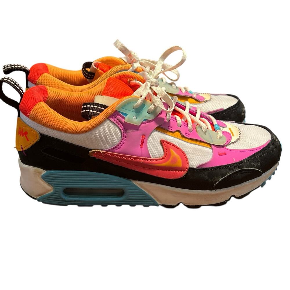 Nike Air Max Futura. Vibrant Multi-Color Women's Athletic Fashion Sneakers